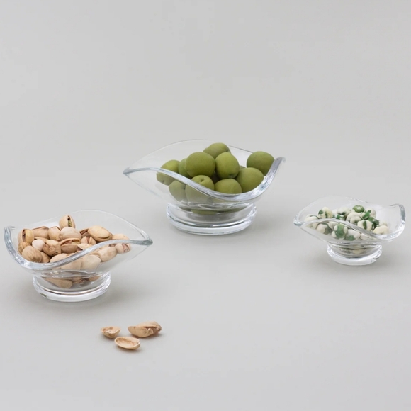 NIB SIN Urch glass decorative bowls (set of 3) - Picture 1 of 13